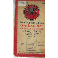 Newquay & Padstow: one-inch map of Great Britain - used map Newquay & Padstow: one-inch map of Great Britain - used map