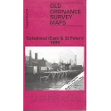 Gateshead (East) & St Peter's 1895 - Old Ordnance Survey Maps - The Godfrey Allen Edition - Used 