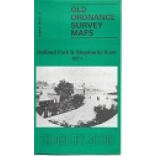 Holland Park & Shepherds Bush 1871 - Old Ordnance Survey Maps - The Godfrey Allen Edition - Used 