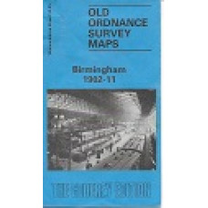 Birmingham - Sheet 14.05 - Old Ordnance Survey Maps 1902-11- The Godfrey Edition - 1988 - Used
