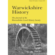 Warwickshire History - The Journal of the Warwickshire Local History Society - Used Warwickshire History - The Journal of the Warwickshire Local History Society - Used