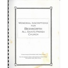  Bedworth - All Saints Parish Church  -  Monumental Inscriptions - Used book
