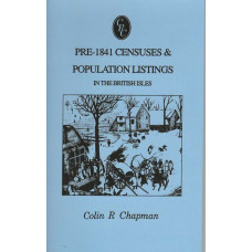 Pre-1841 Censuses &  Population Listings in the British Isles  -   Used